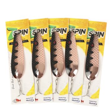 Блесна колеб. SKYFISH "Z-SPIN", Уральская, 85 мм, 20 гр, цвет: 6#